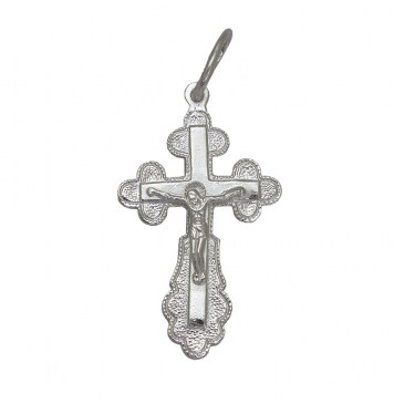 Серебряный крест с Распятием 3225