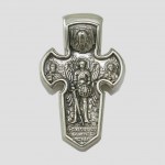Серебряный нательный крестик 3252